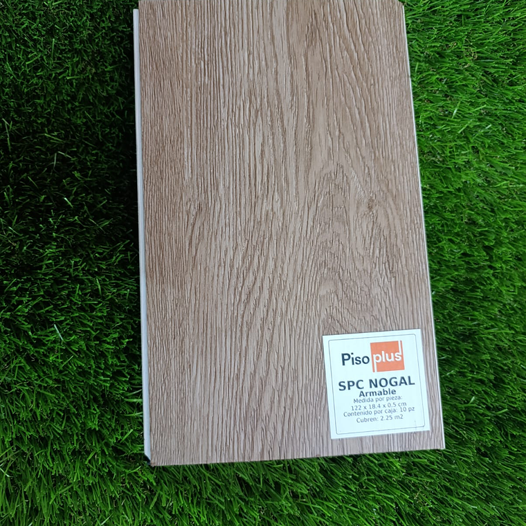 Piso SPC color Nogal Precio por m2 1