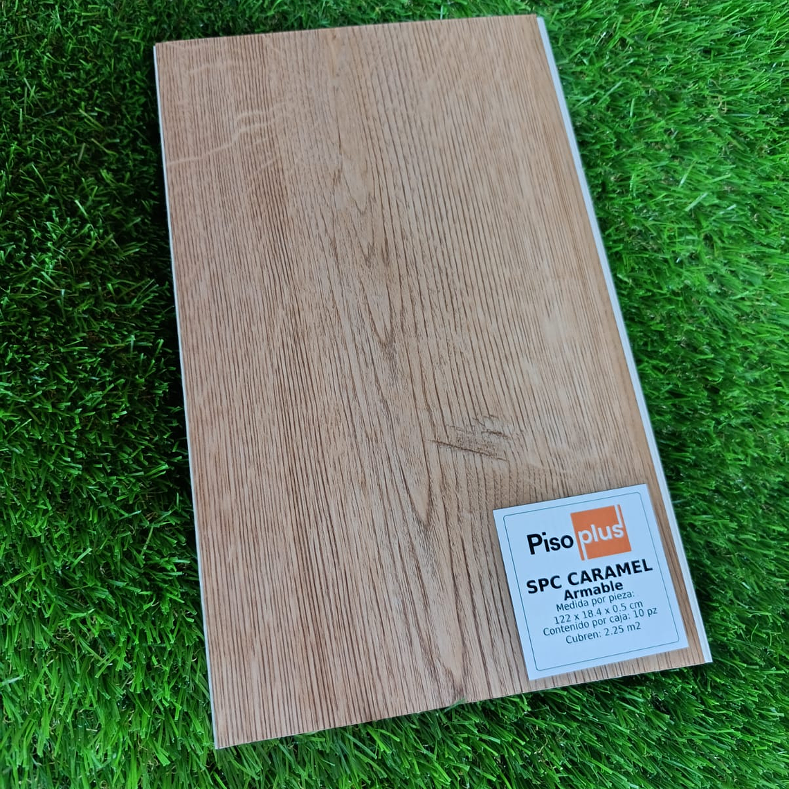 Piso SPC color Caramel Precio por m2 1