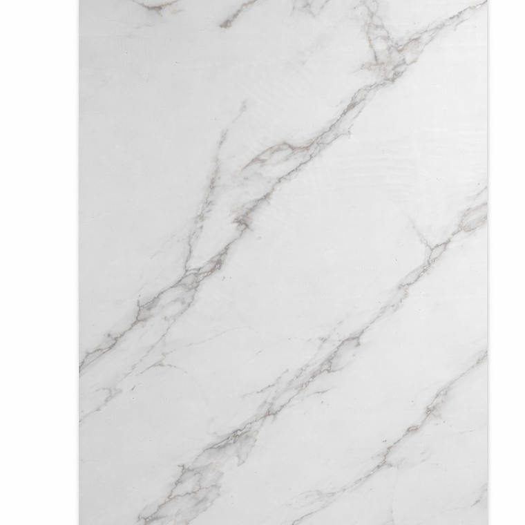 Placa PVC tipo Marmol Color Snow Precio por Pieza 1
