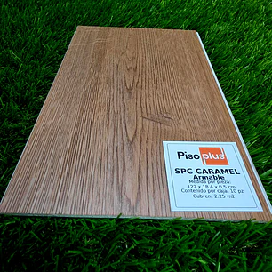 Piso SPC color Caramel Precio por m2
