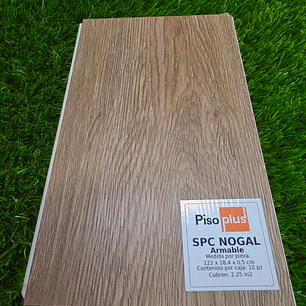 Piso SPC color Nogal Precio por m2