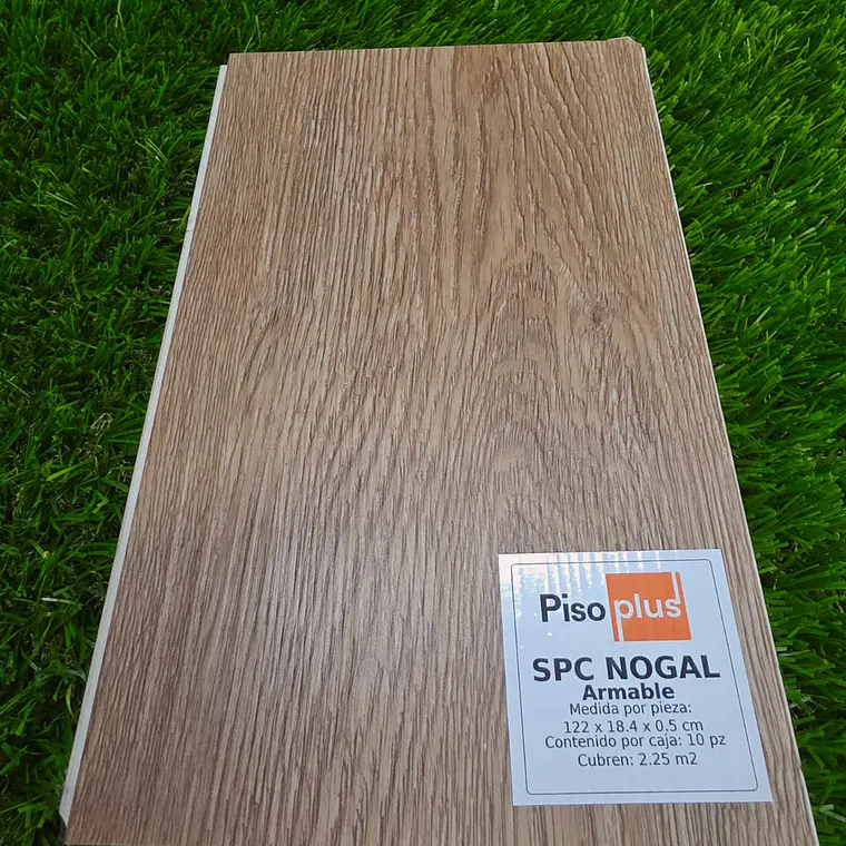 Piso SPC color Nogal Precio por m2 1