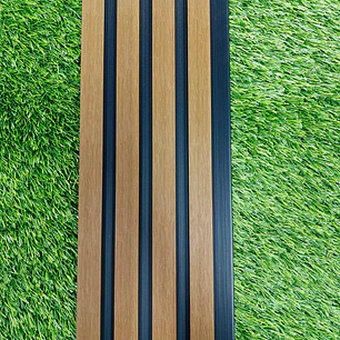 Lambrin exterior Peralte Bajo Black-Teak - precio por m2