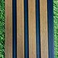 Lambrin exterior Peralte Bajo Black-Teak - precio por m2 - Miniatura 2