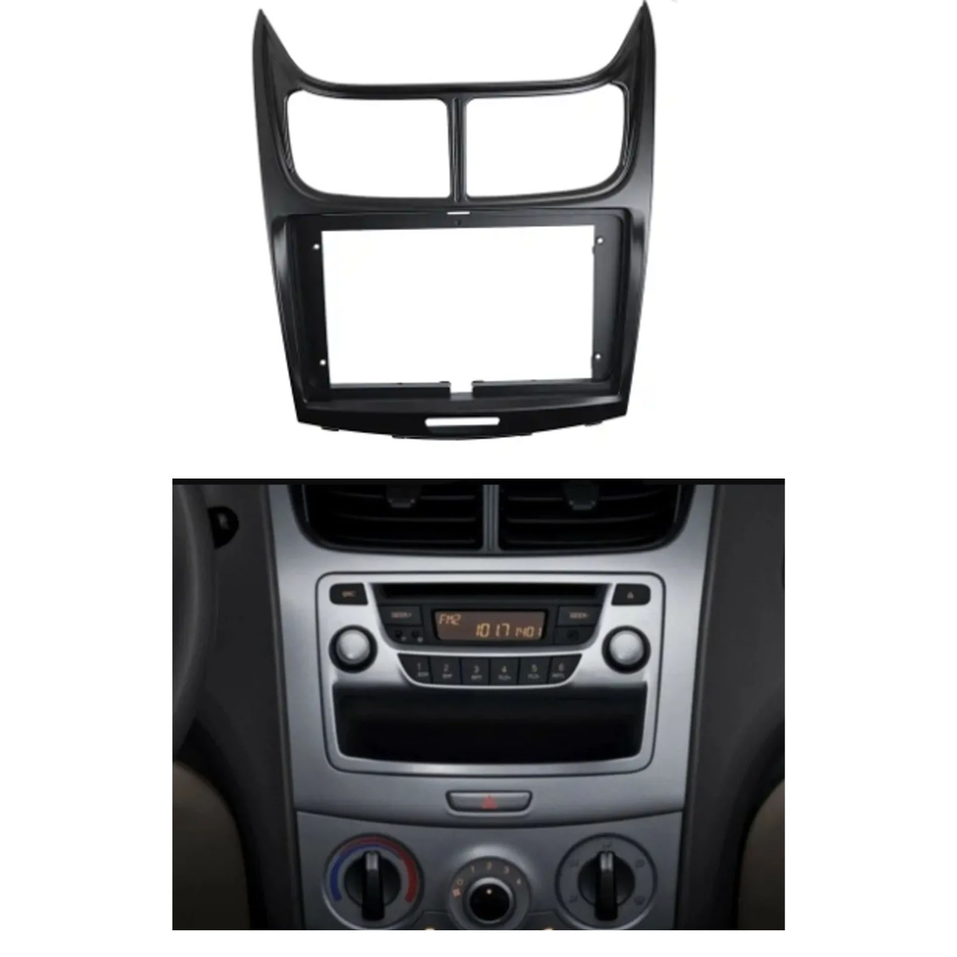 Bisel Adaptador Radio 9 Pulgadas Chevrolet Sail  1