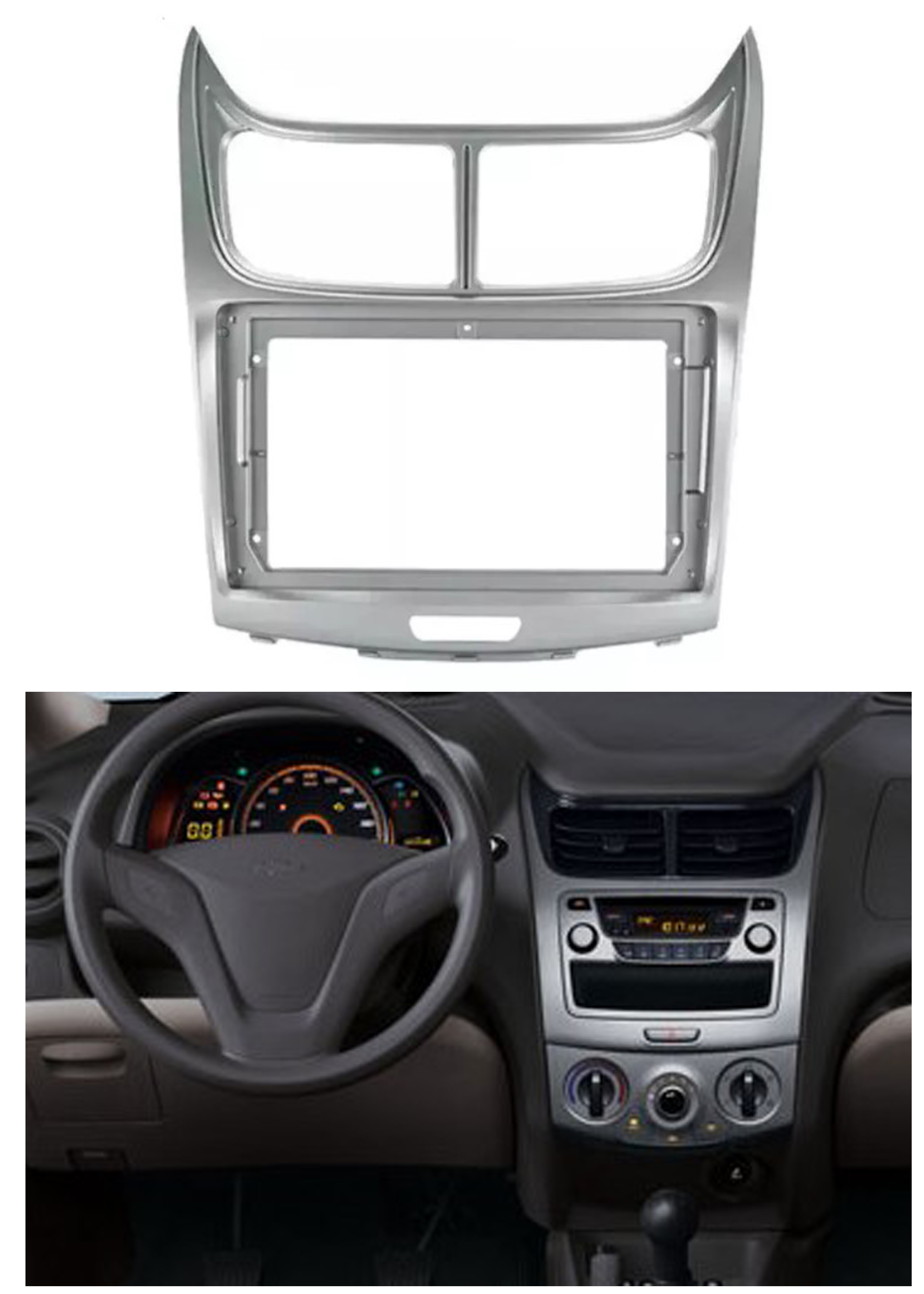 Bisel Adaptador Radio 9 Pulgadas Chevrolet Sail 1