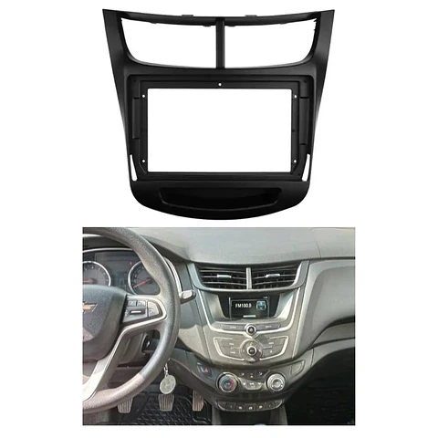 Bisel Adaptador Radio 9 Pulgadas  Chevrolet New Sail 
