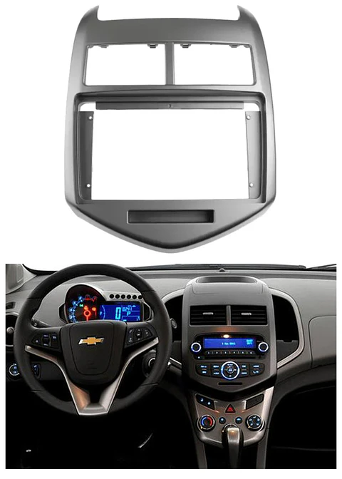 Bisel Adaptador Radio 9 Pulgadas Chevrolet Sonic
