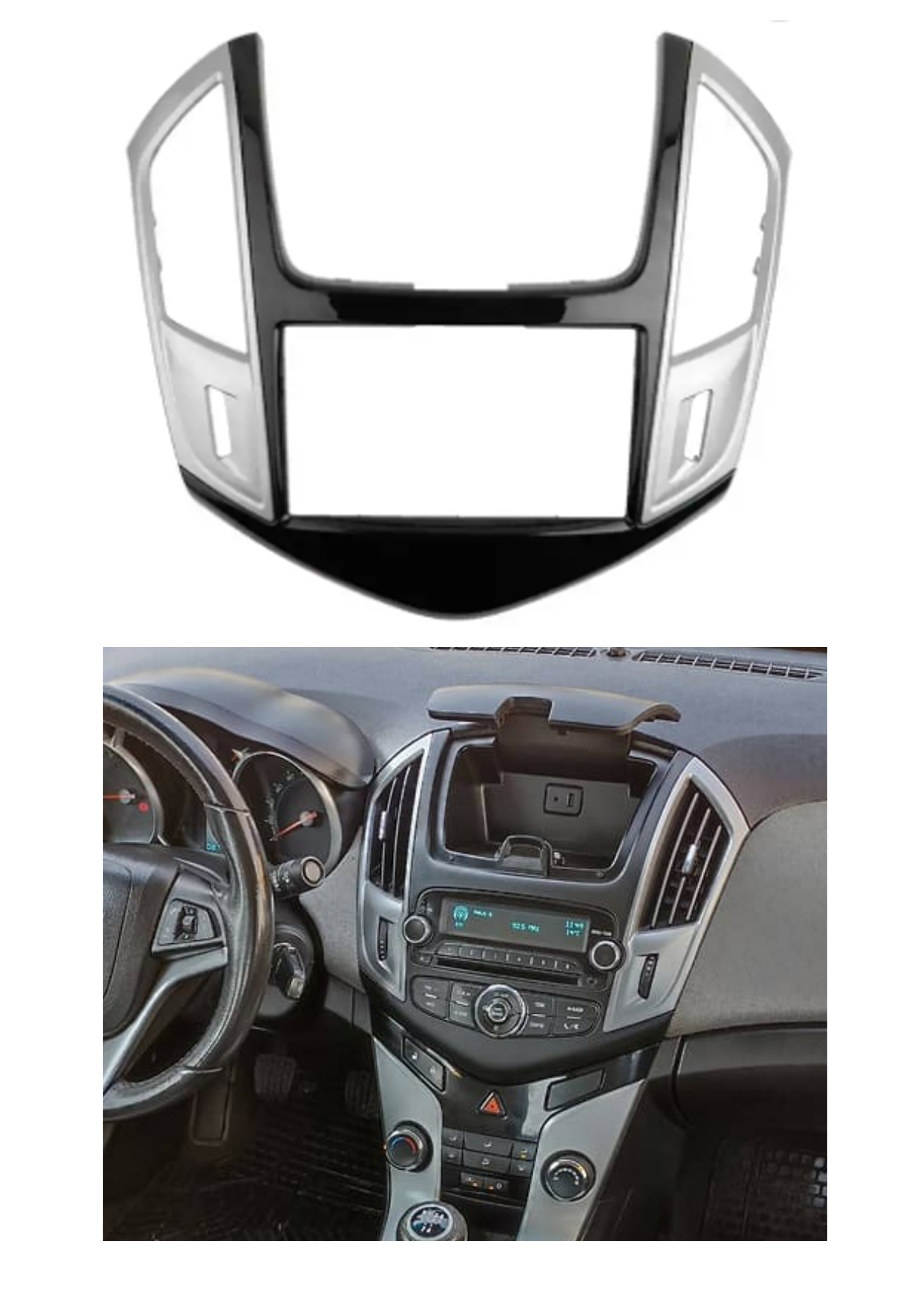 Bisel Adaptador Radio 7 Pulgadas Chevrolet Cruze 1