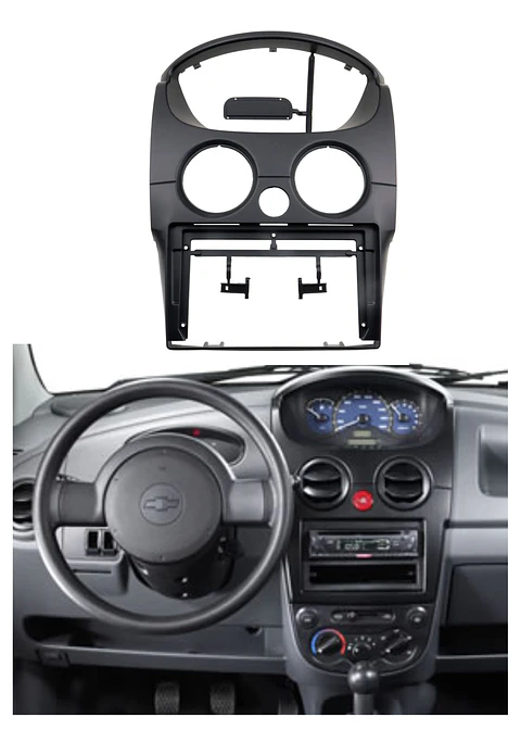 Bisel Adaptador Radio 9 Pulgadas Chevrolet Spark