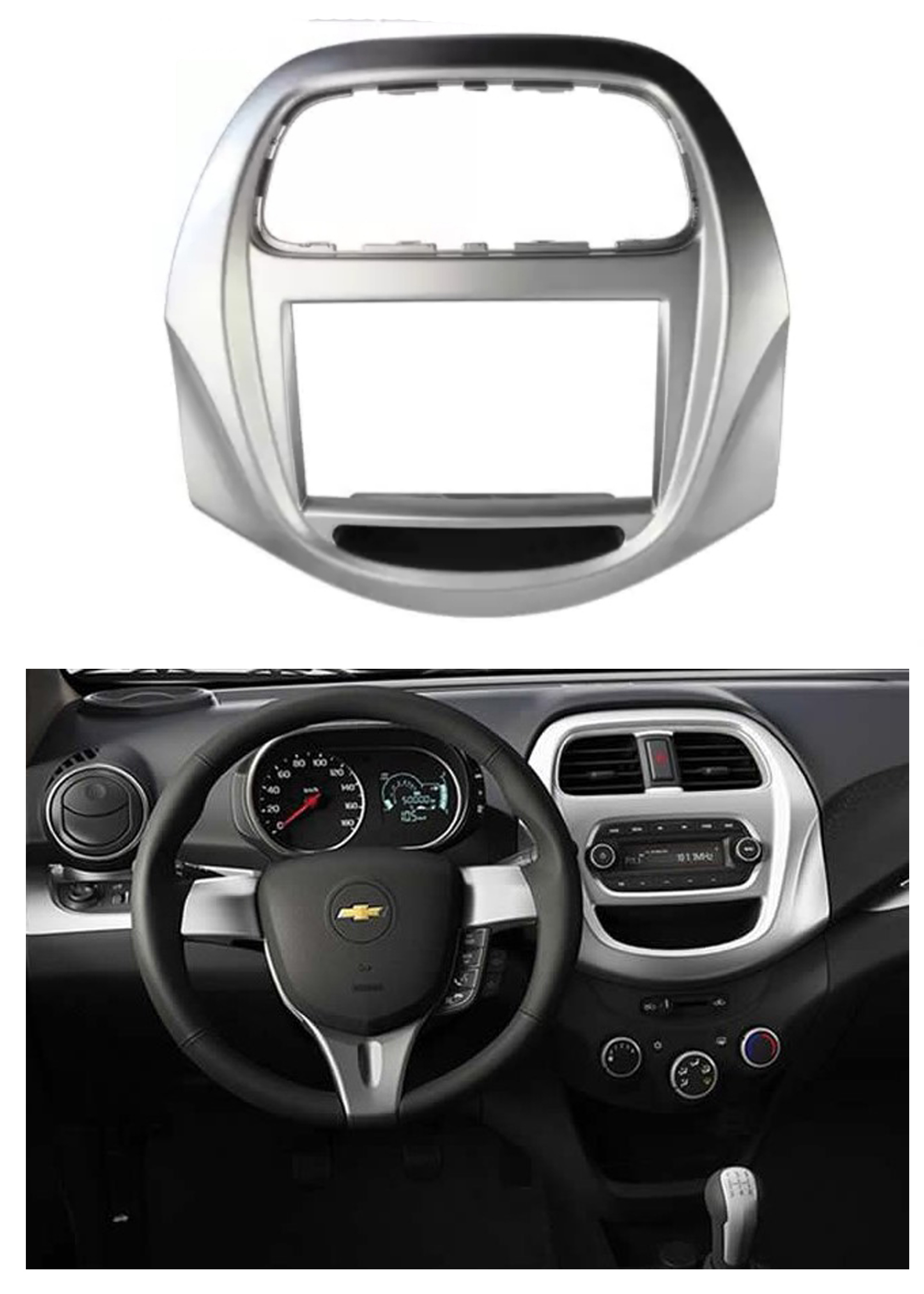 Bisel Adaptador Radio 7 Pulgadas Chevrolet Spark 1
