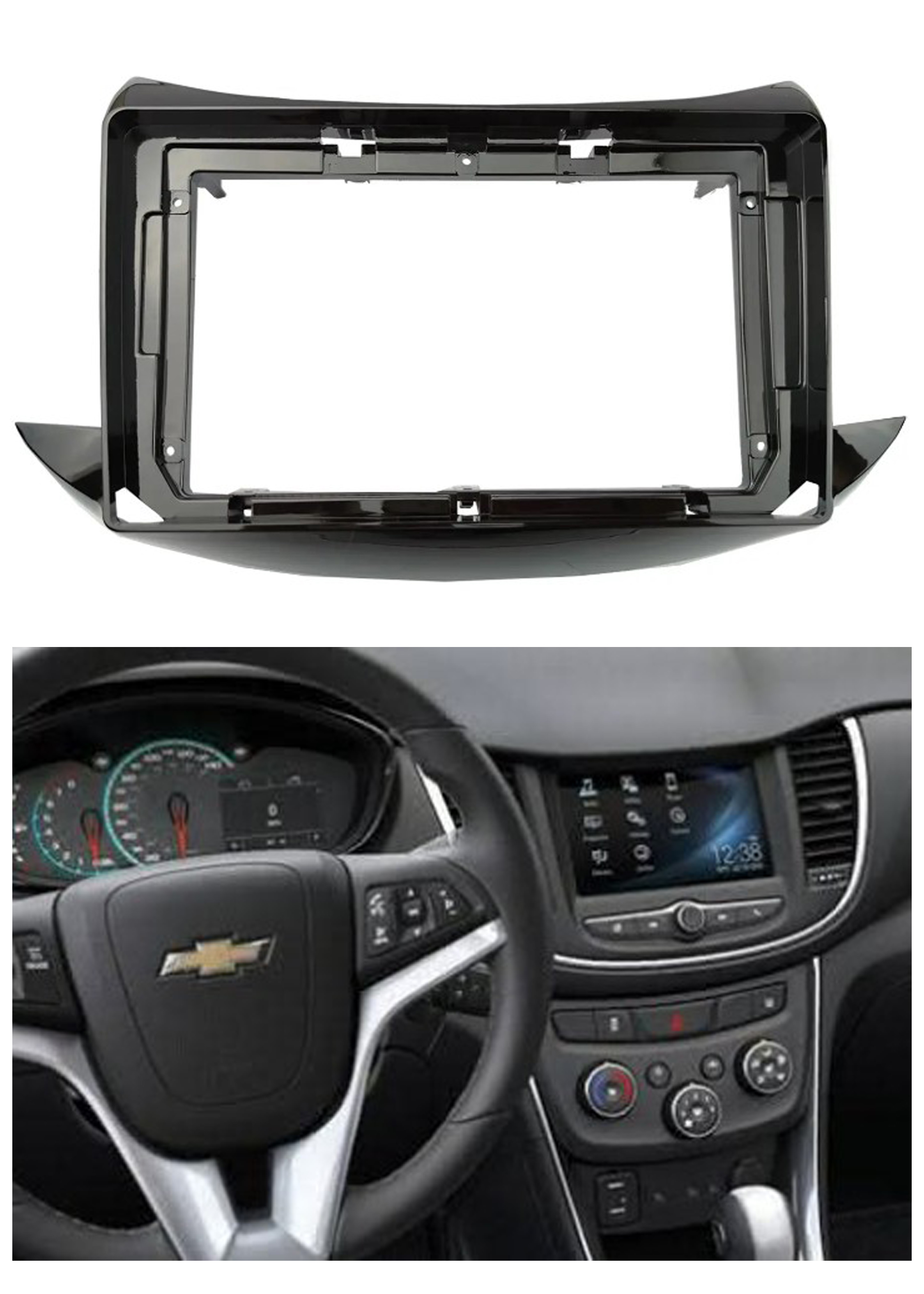 Bisel Adaptador Radio 9 Pulgadas Chevrolet Tracker 1