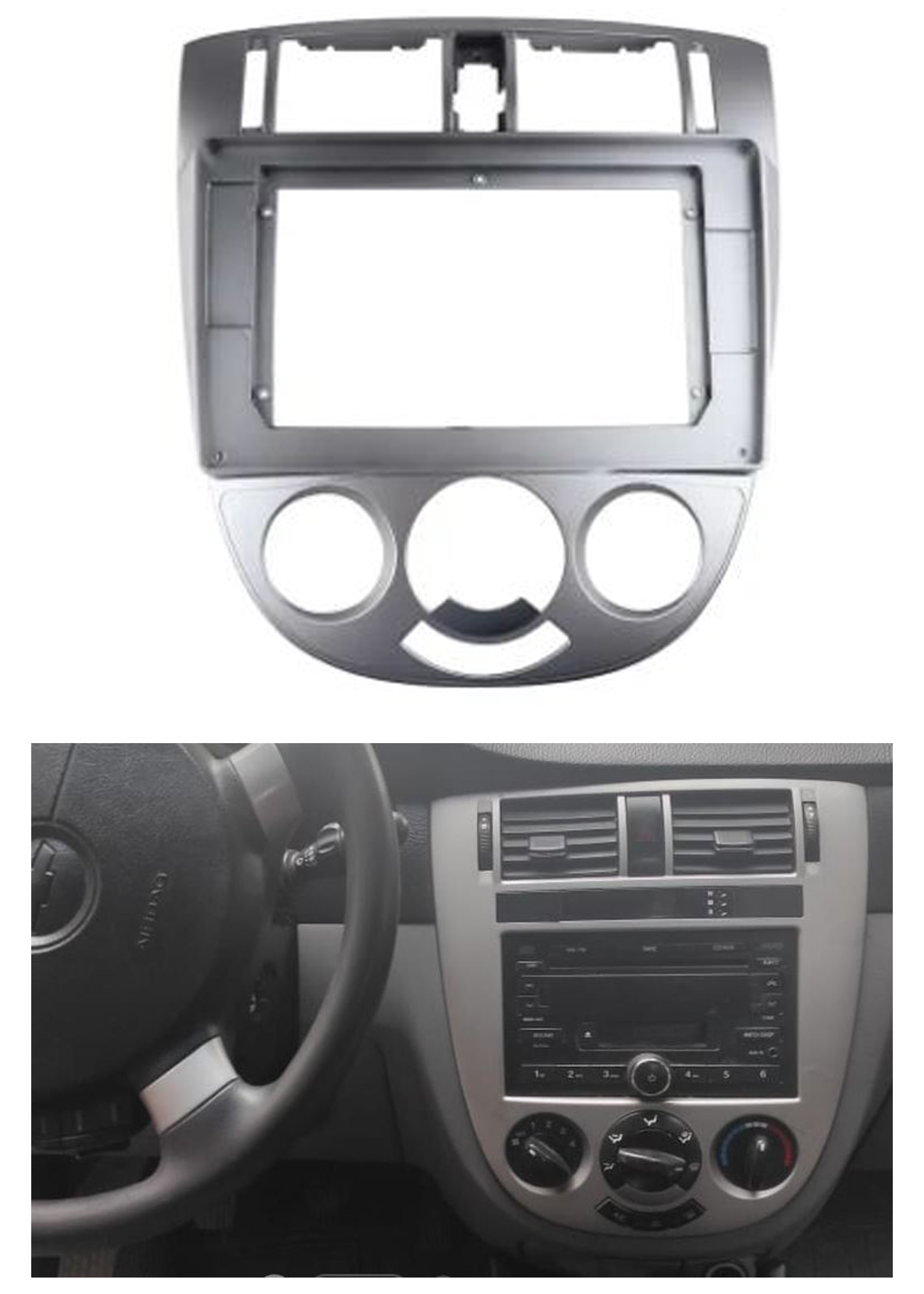 Bisel Adaptador Radio 9 Pulgadas Chevrolet Optra 1