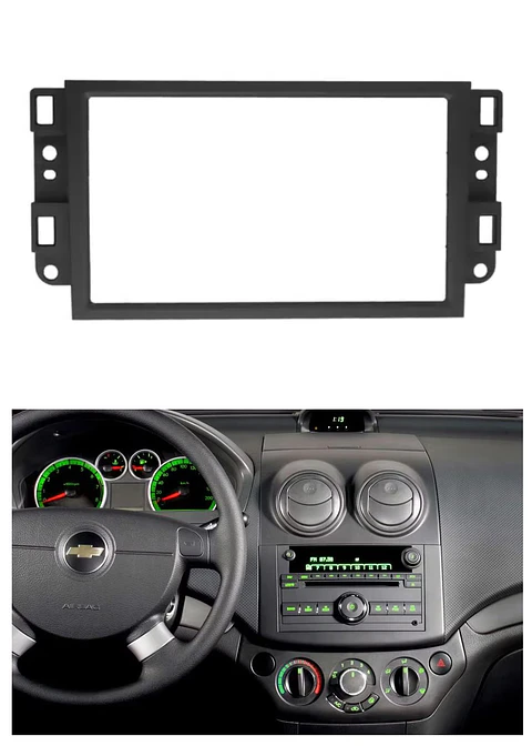 Bisel Adaptador Radio 7 Pulgadas  Chevrolet Aveo