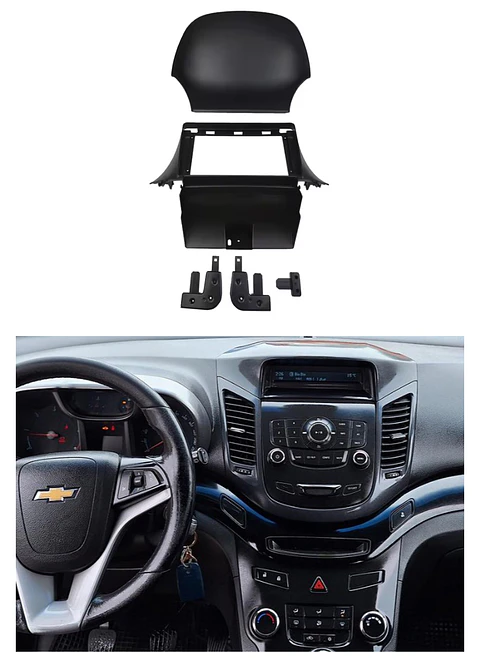 Bisel Adaptador Radio 9 Pulgadas Chevrolet Orlando