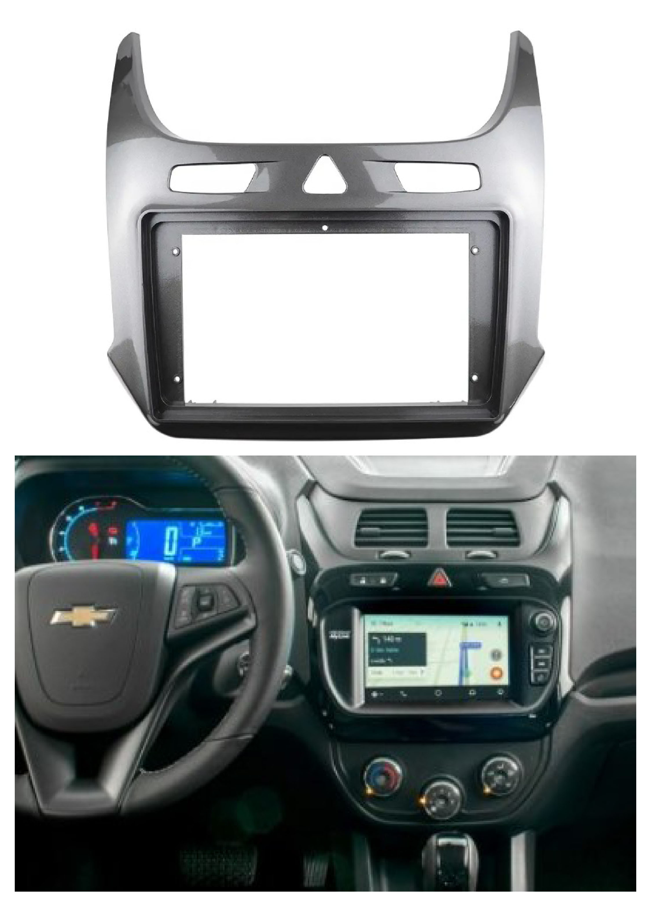 Bisel Adaptador Radio 9 Pulgadas Chevrolet Cobalt 1