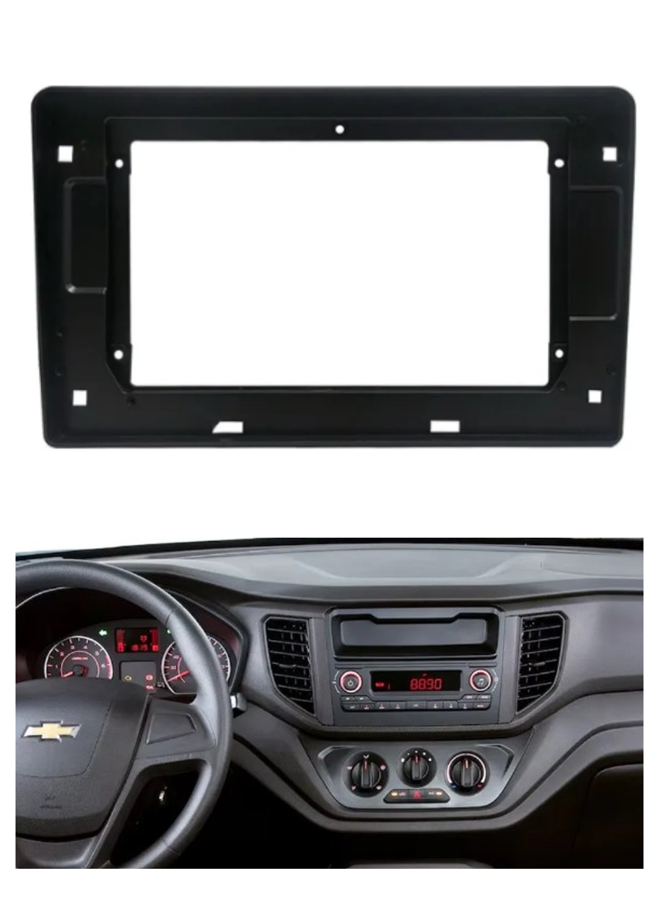 Bisel Adaptador Radio 9 Pulgadas Chevrolet N400 1