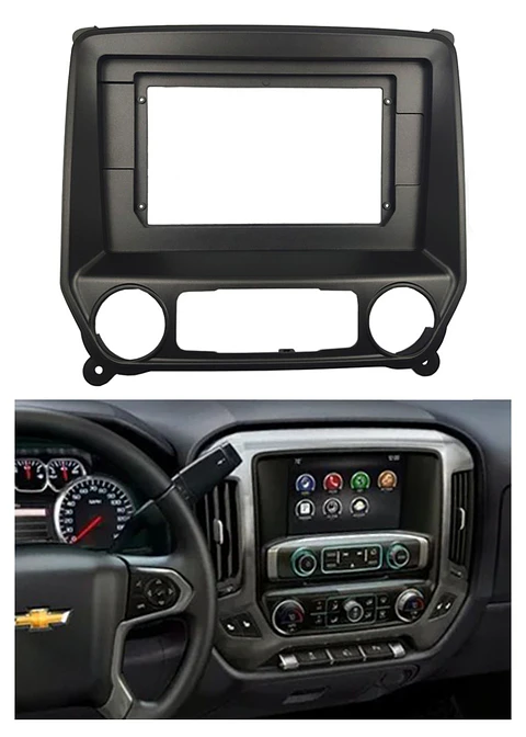 Bisel Adaptador Radio 9 Pulgadas Chevrolet Cilverado