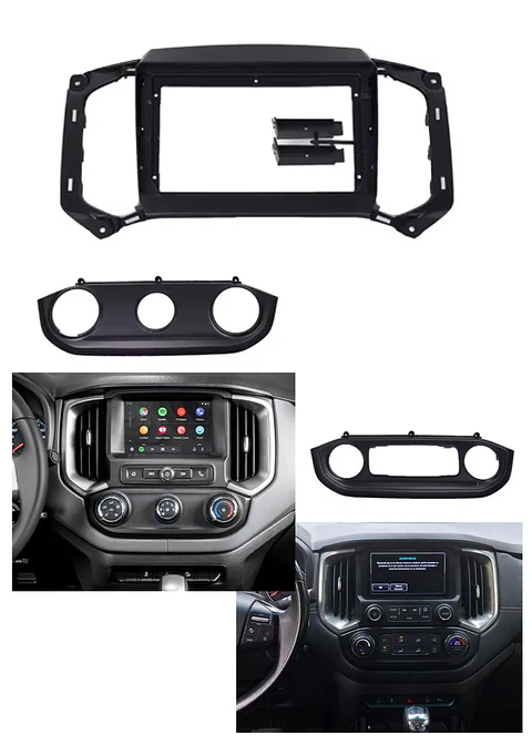 Bisel Adaptador Radio 9 Pulgadas Chevrolet Trailblazer Colorado