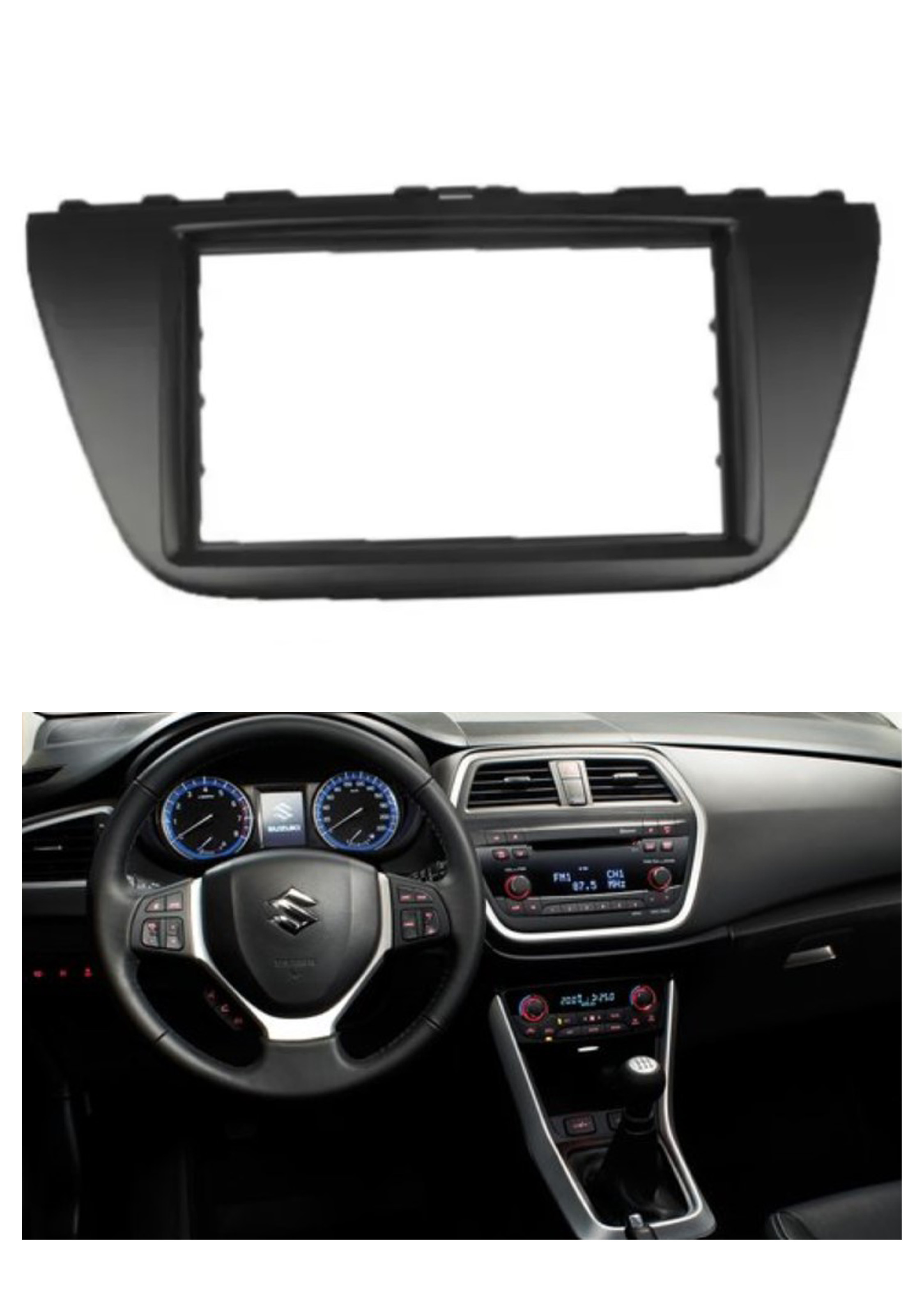 Bisel Adaptador Radio 7 Pulgadas Suzuki Sx4 1