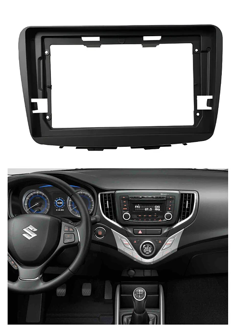 Bisel Adaptador Radio 9 Pulgadas Suzuki Baleno