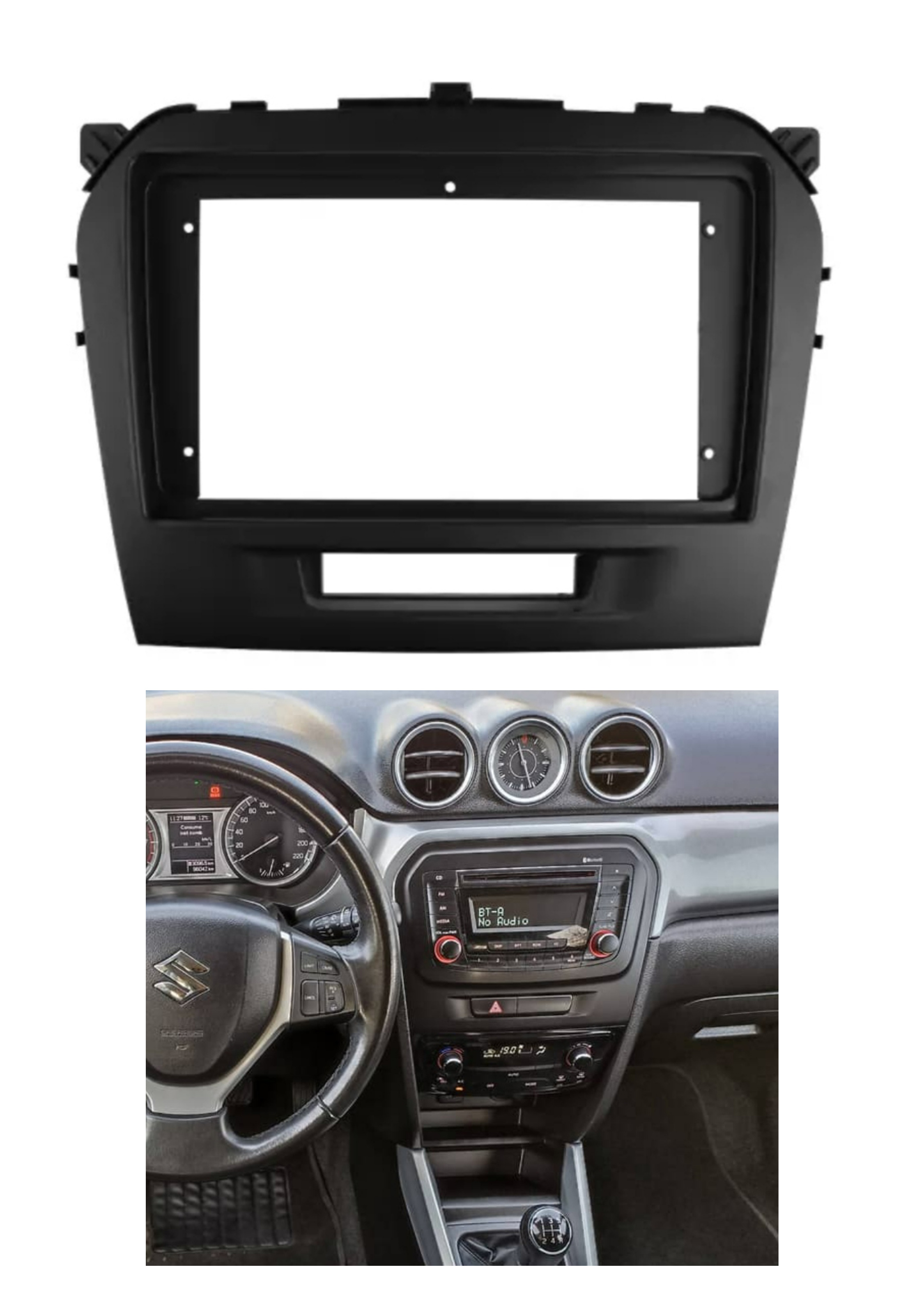 Bisel Adaptador Radio 9 Pulgadas Suzuki Vitara 1