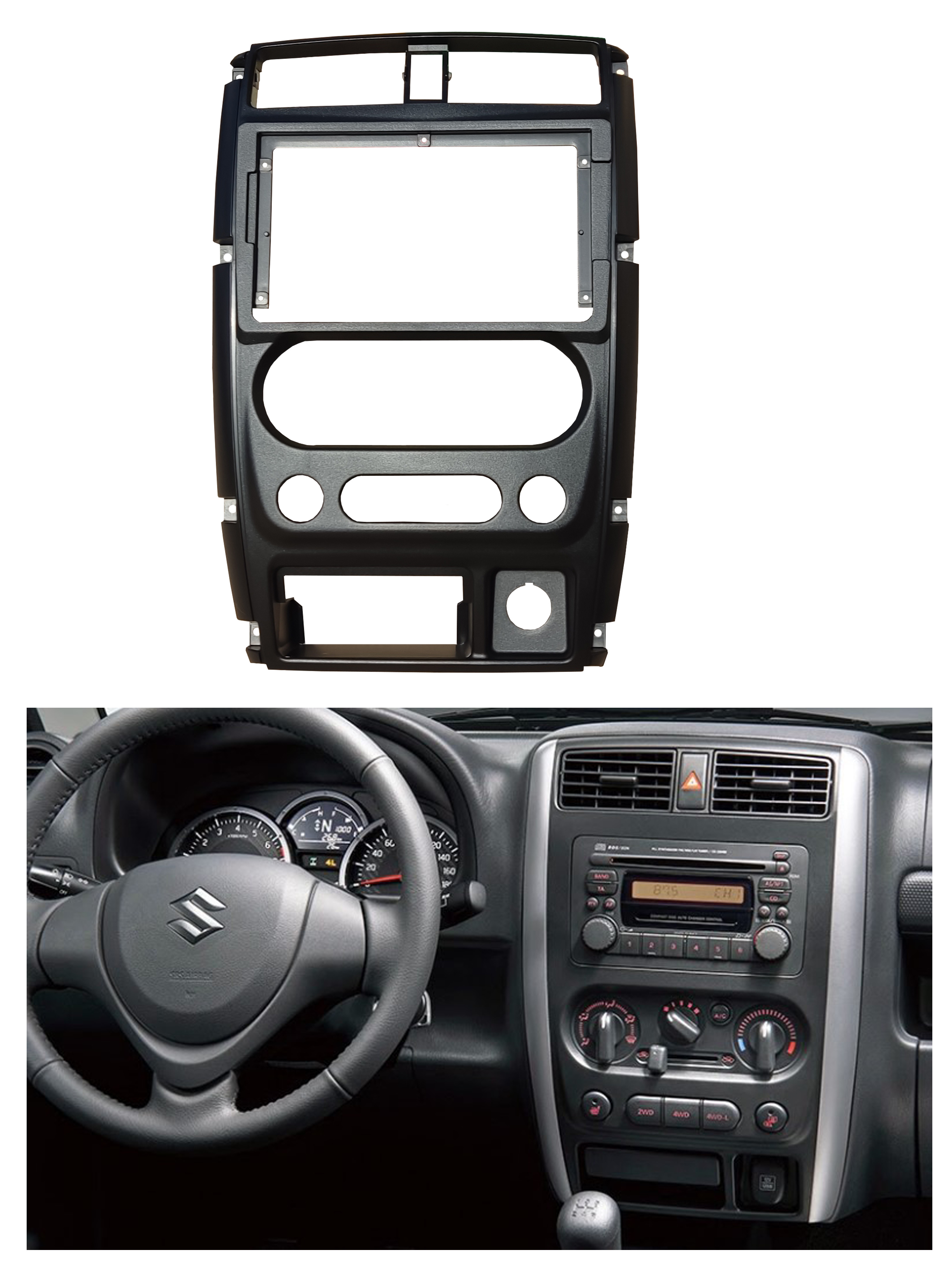 Bisel Adaptador Radio 9 Pulgadas Suzuki Jimny 1