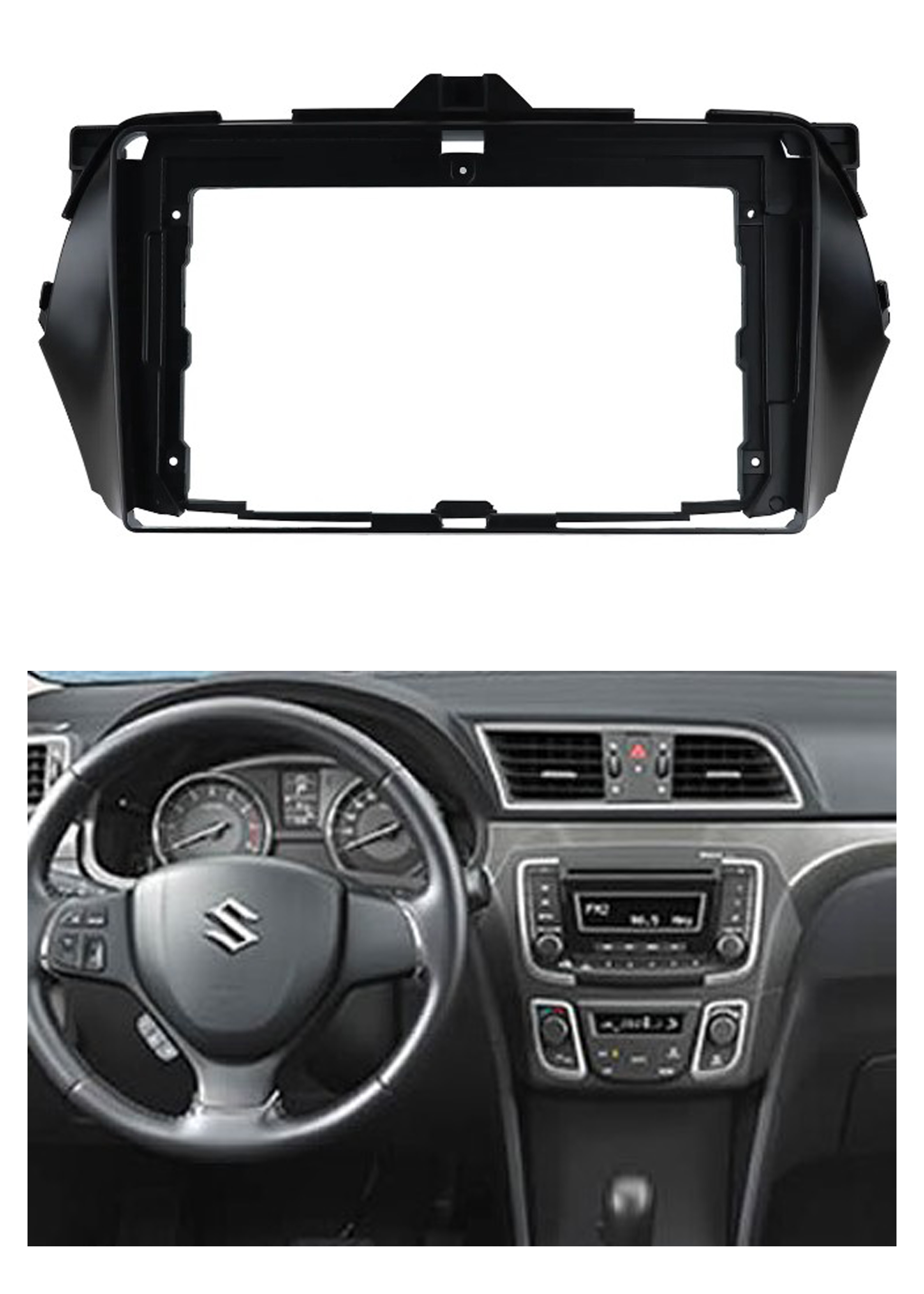 Bisel Adaptador Radio 9 Pulgadas Suzuki Ciaz 1