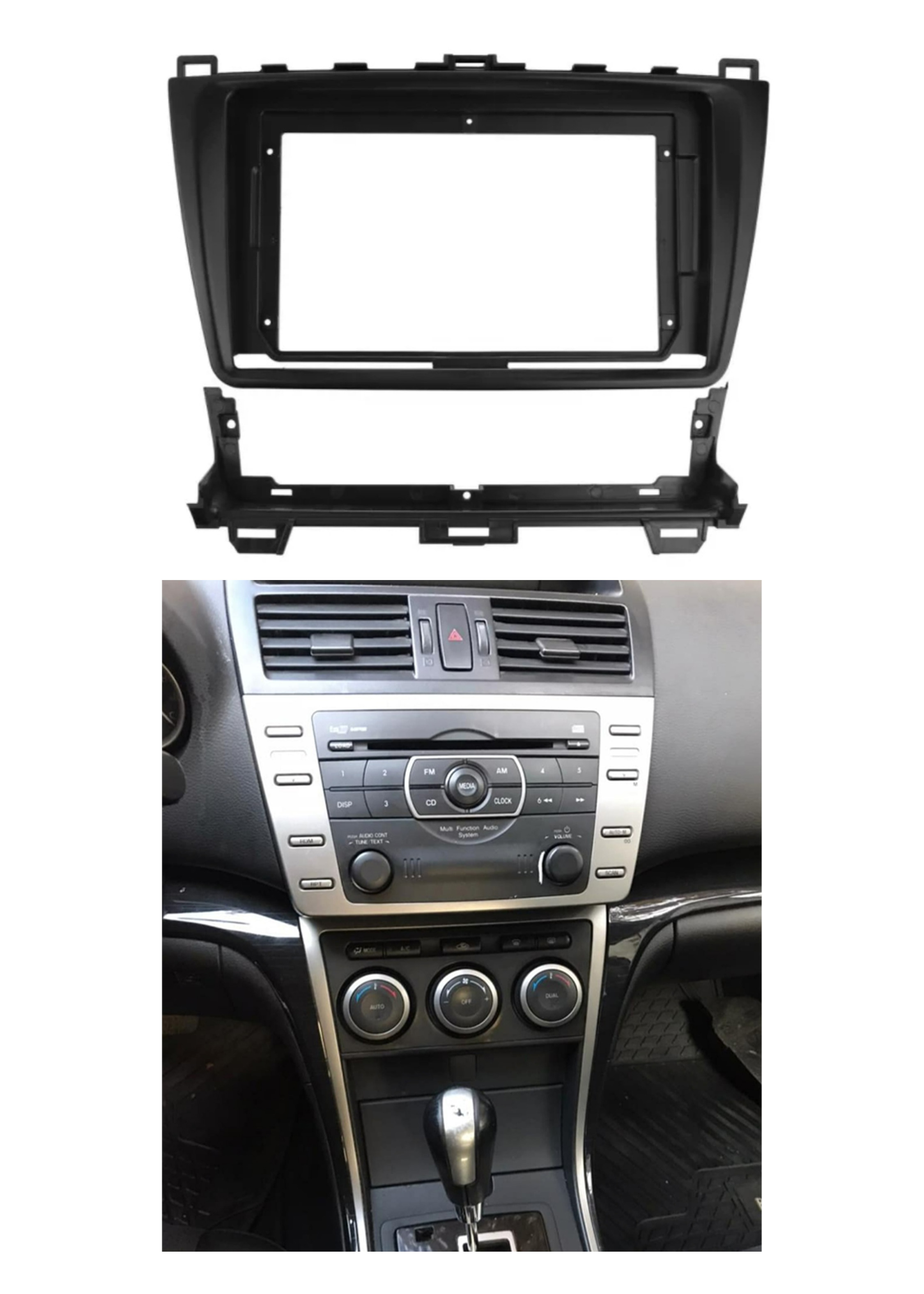 Bisel Adaptador Radio 9 Pulgadas Mazda 6 1