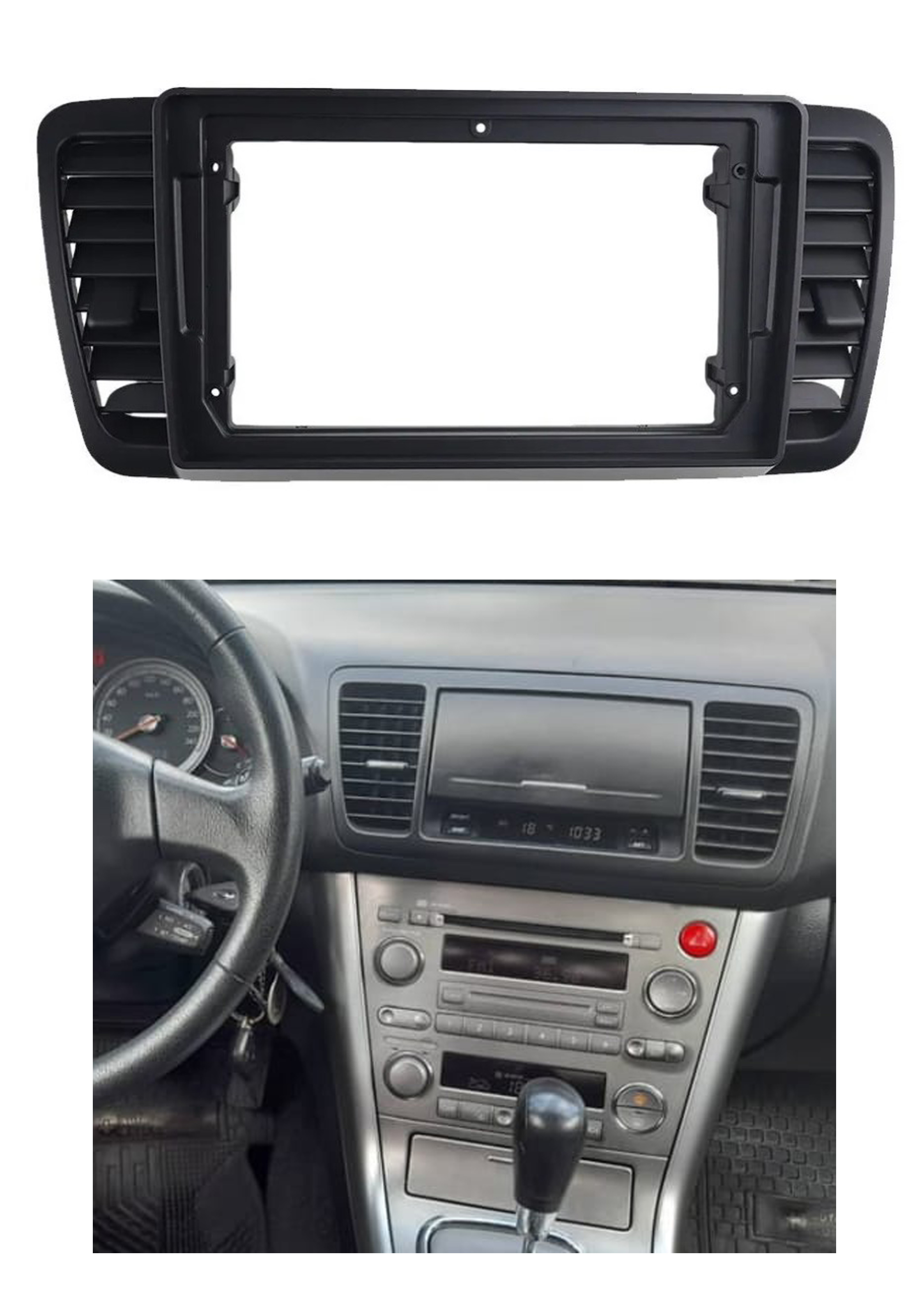 Bisel Adaptador Radio 9 Pulgadas Subaru Legacy 1