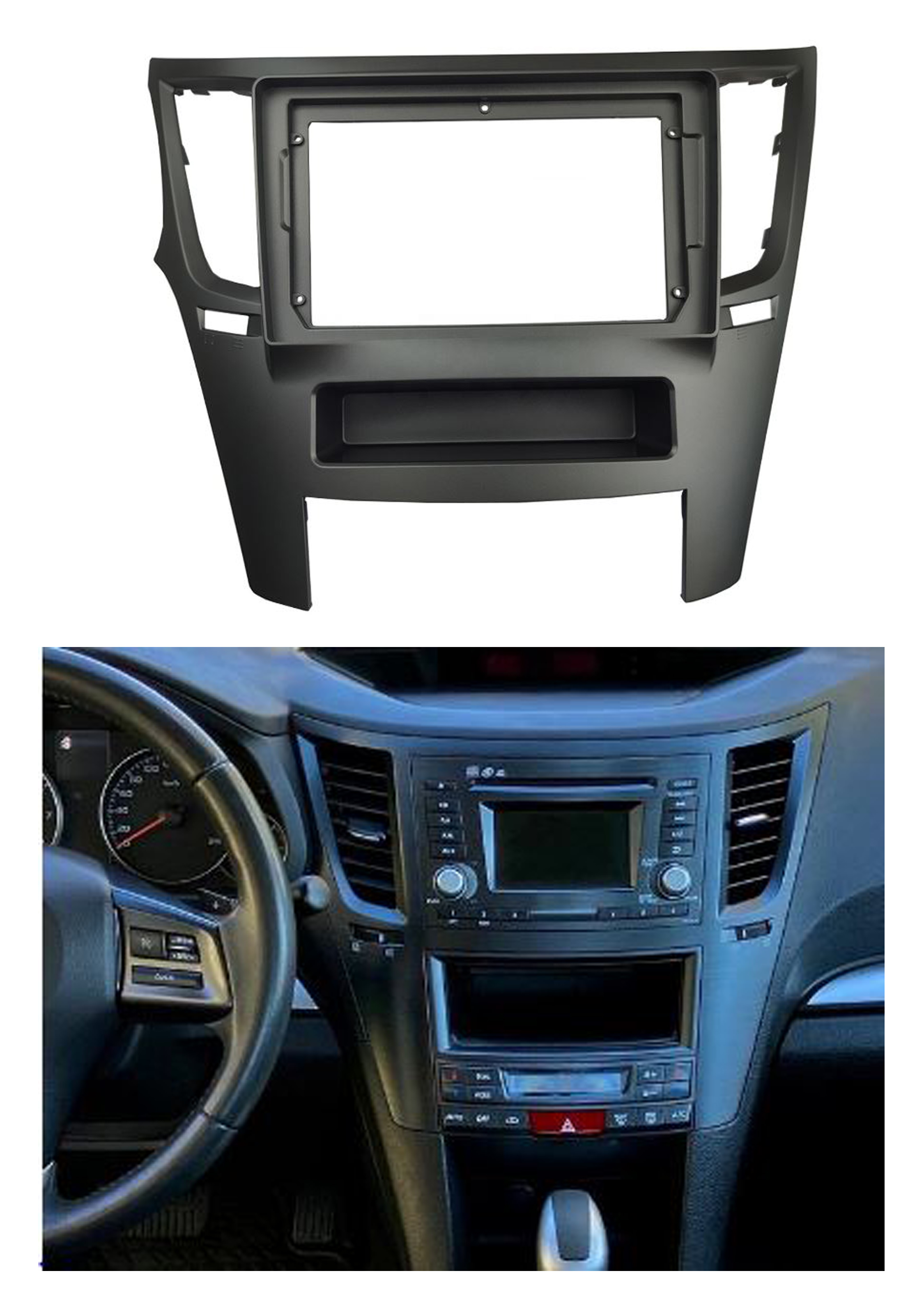 Bisel Adaptador Radio 9 Pulgadas Subaru Legacy Outback 1