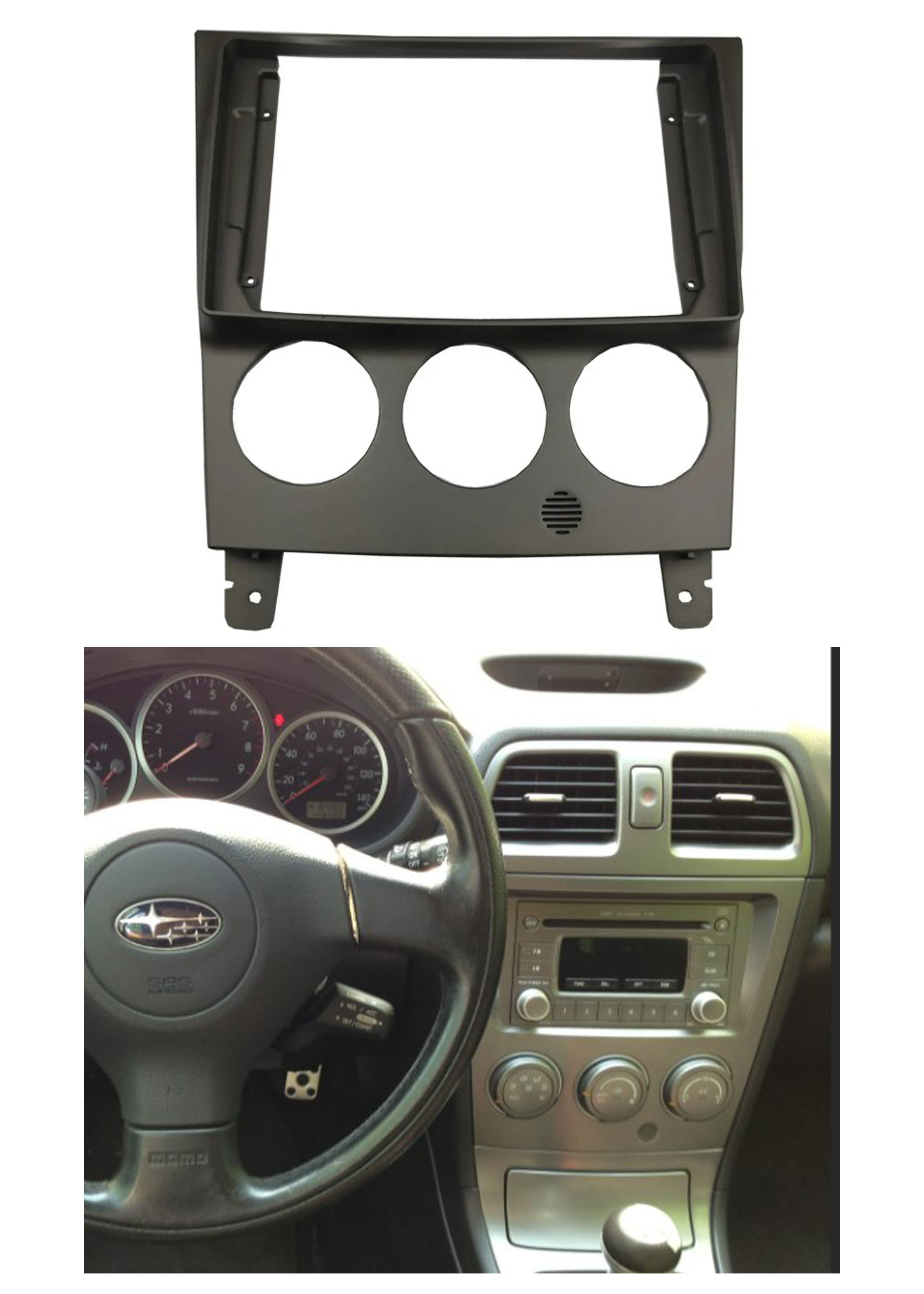Bisel Adaptador Radio 9 Pulgadas Subaru Impreza 1