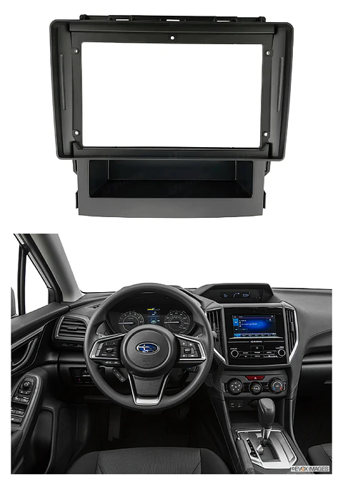 Bisel Adaptador Radio 9 Pulgadas Subaru Impreza Forester