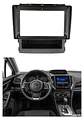 Bisel Adaptador Radio 9 Pulgadas Subaru Impreza Forester - Miniatura 1