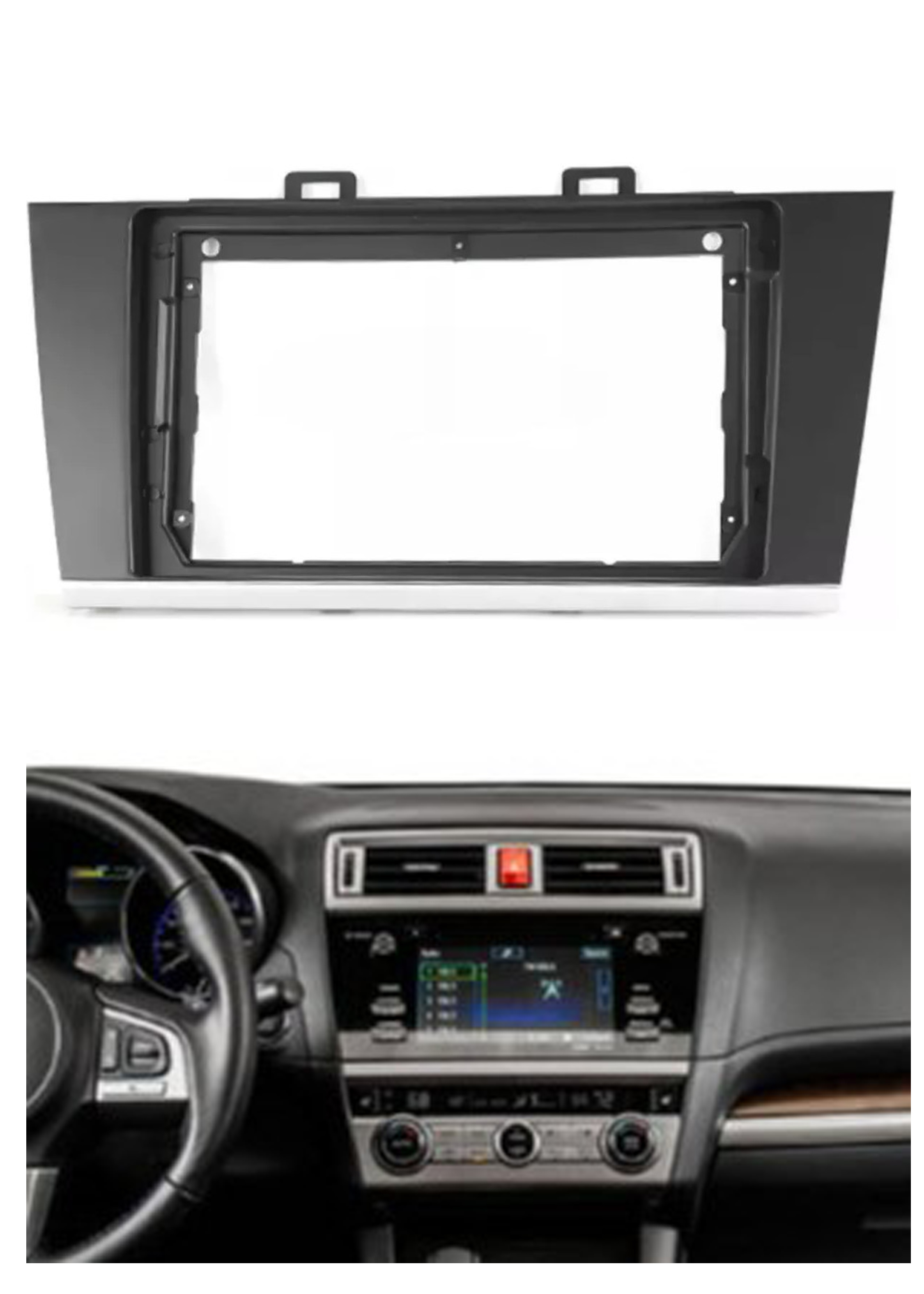 Bisel Adaptador Radio 9 Pulgadas Subaru Outback Legacy 1