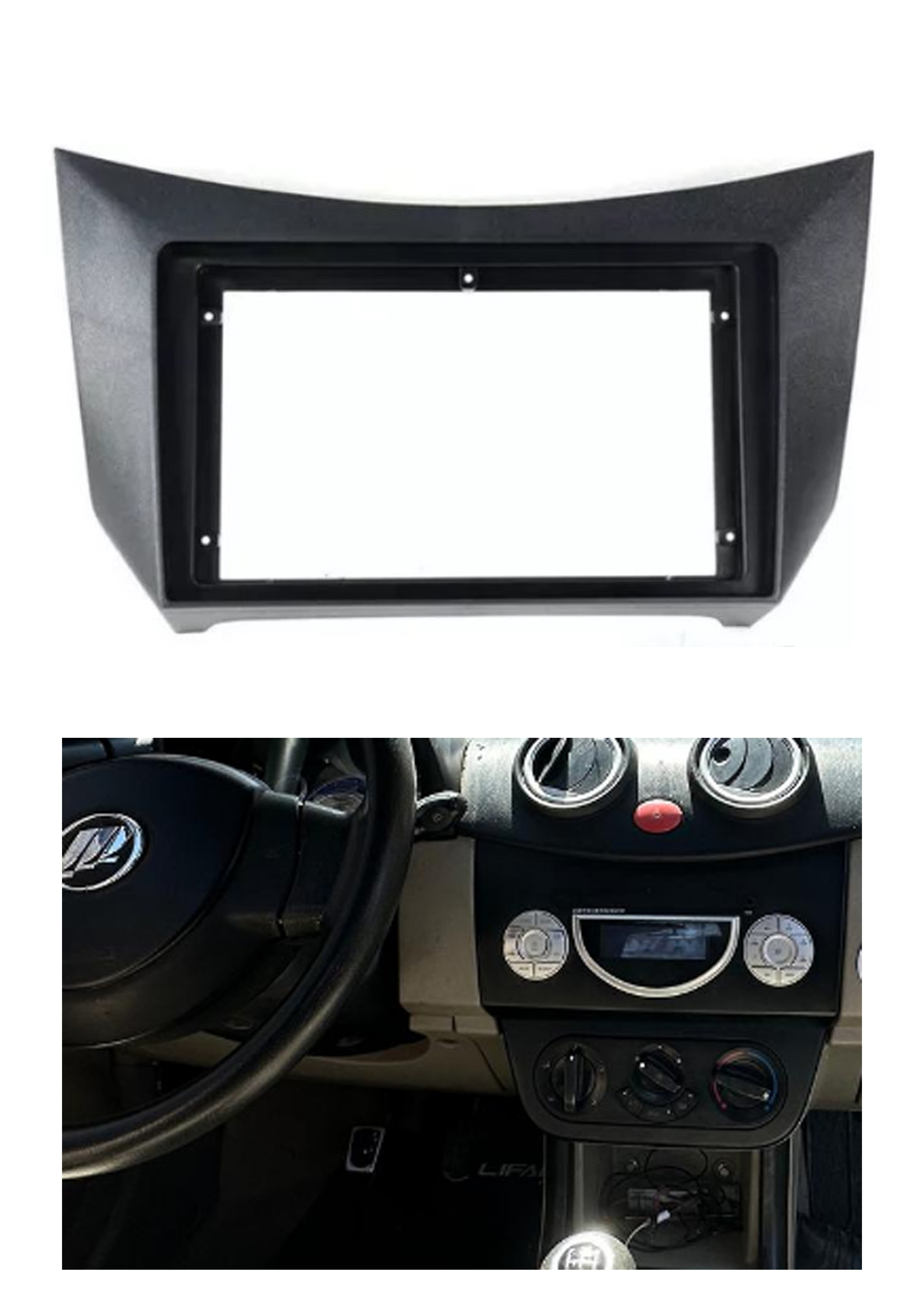 Bisel Adaptador Radio 9 Pulgadas Lifan 320 1
