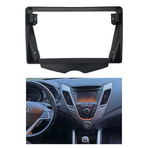 Bisel Adaptador Radio 9 Pulgadas Hyundai Veloster
