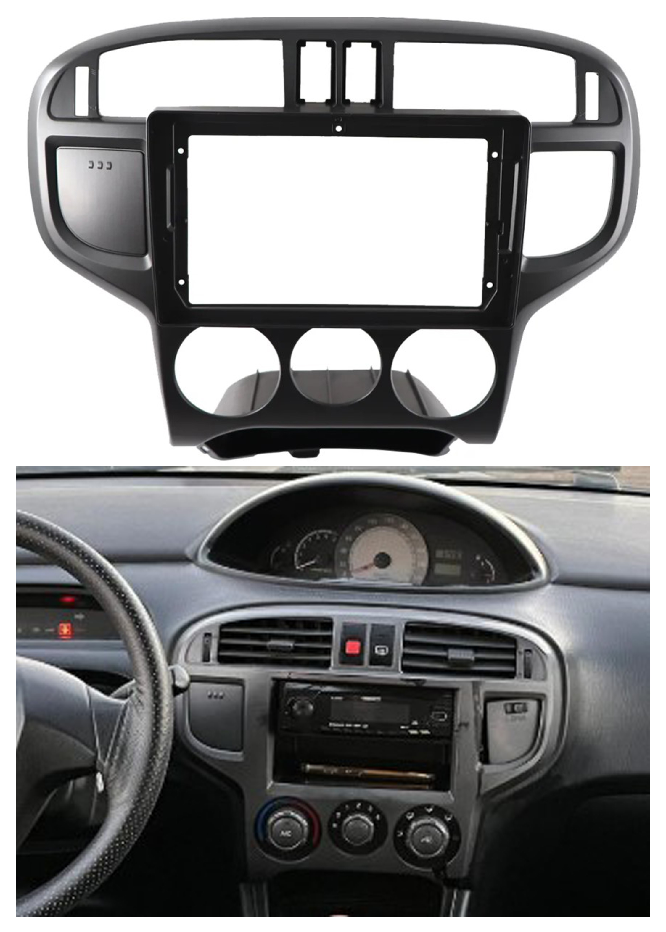Bisel Adaptador Radio 9 Pulgadas Hyundai Matrix 1