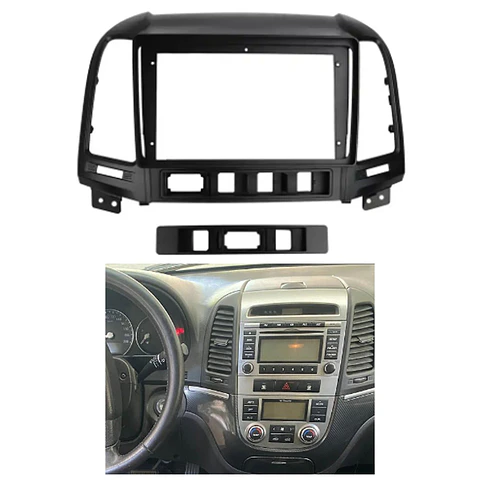 Bisel Adaptador Radio 9 Pulgadas Hyundai Santa Fe