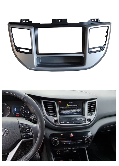 Bisel Adaptador Radio 7 Pulgadas Hyundai Tucson