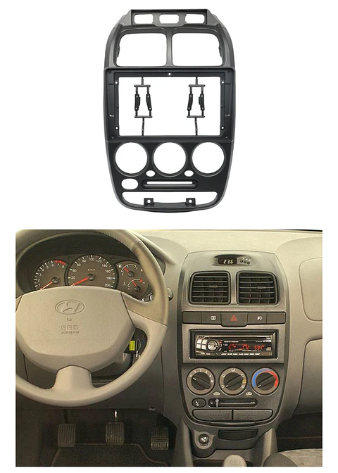 Bisel Adaptador Radio 9 Pulgadas Hyundai Accent