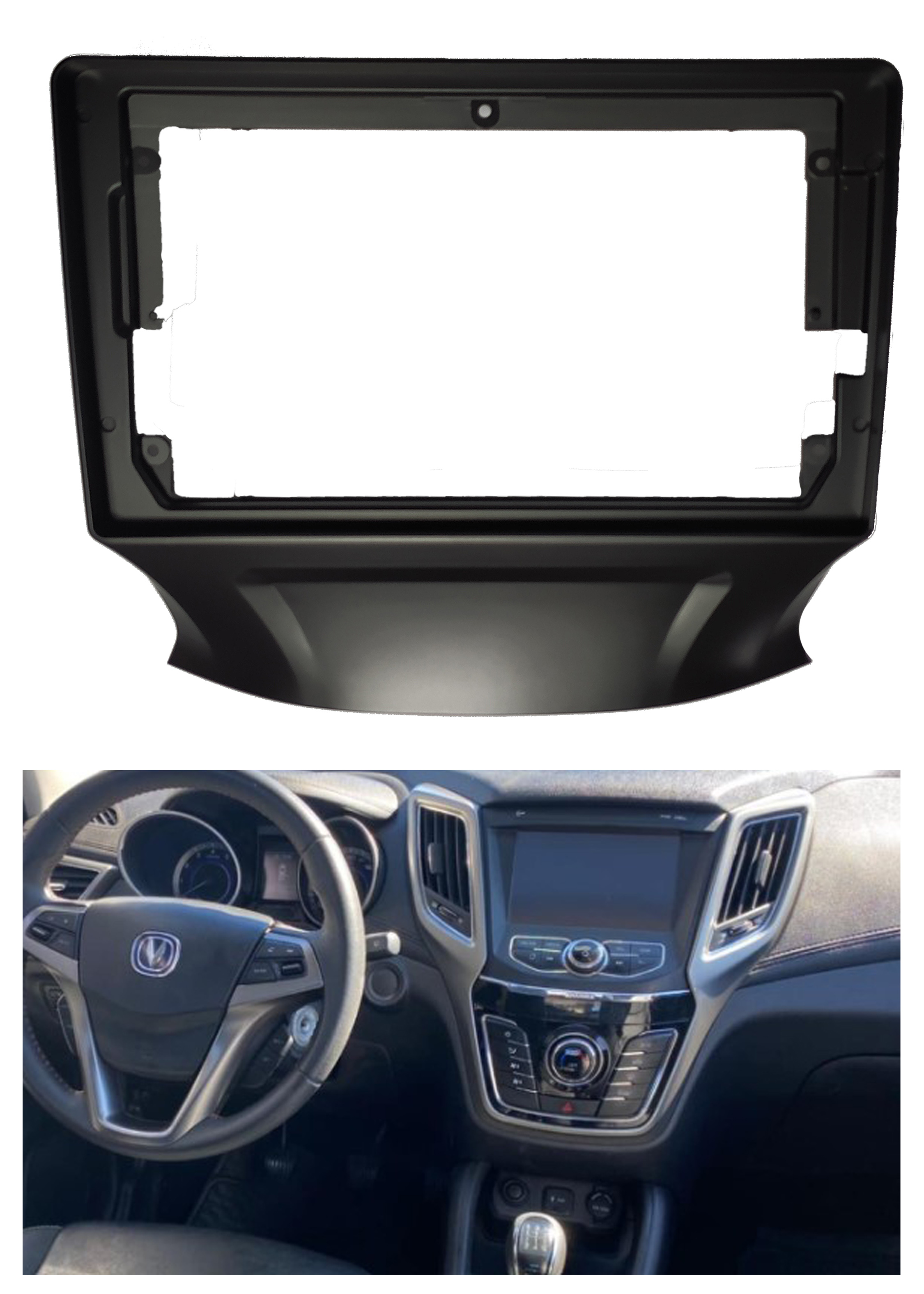 Bisel Adaptador Radio 9 Pulgadas Changan Cs35 1