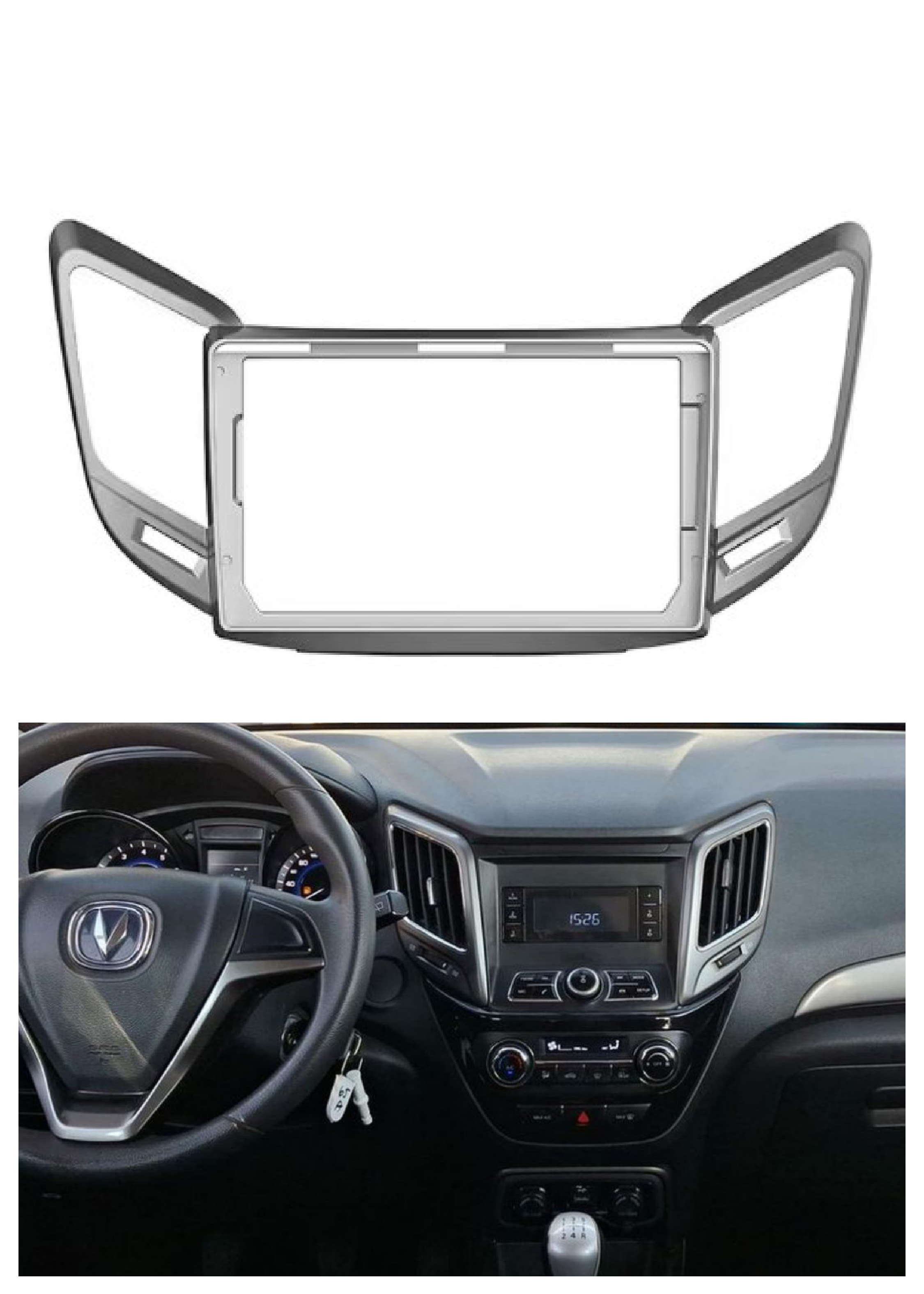 Bisel Adaptador Radio 9 Pulgadas Changan Cs15 1