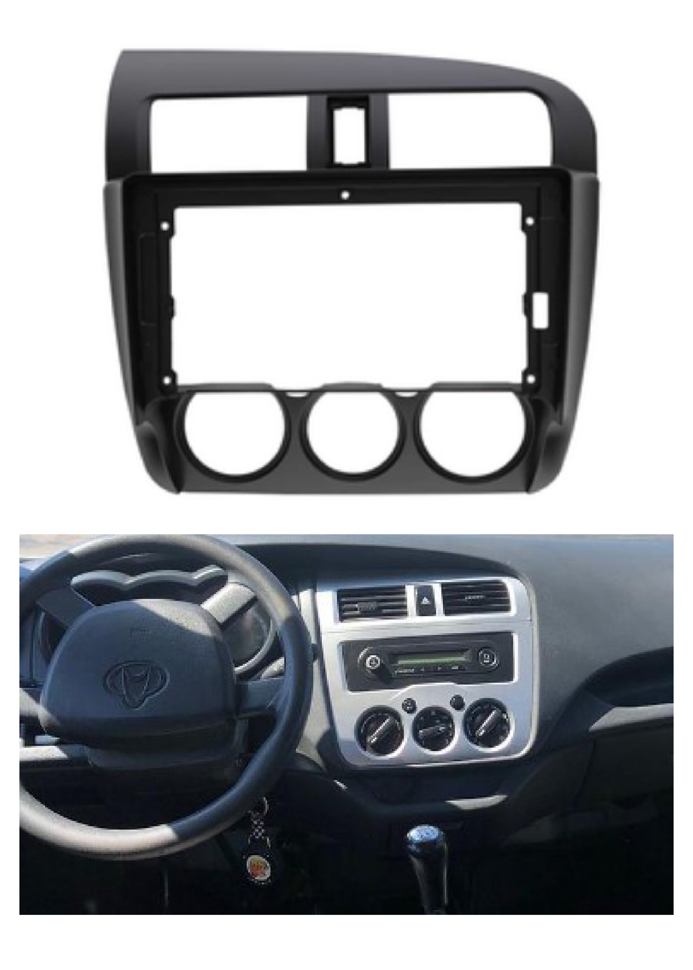 Bisel Adaptador Radio 9 Pulgadas Changan Ms201 2