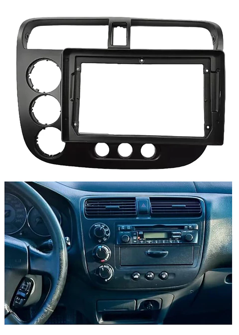 Bisel Adaptador Radio 9 Pulgadas Honda Civic