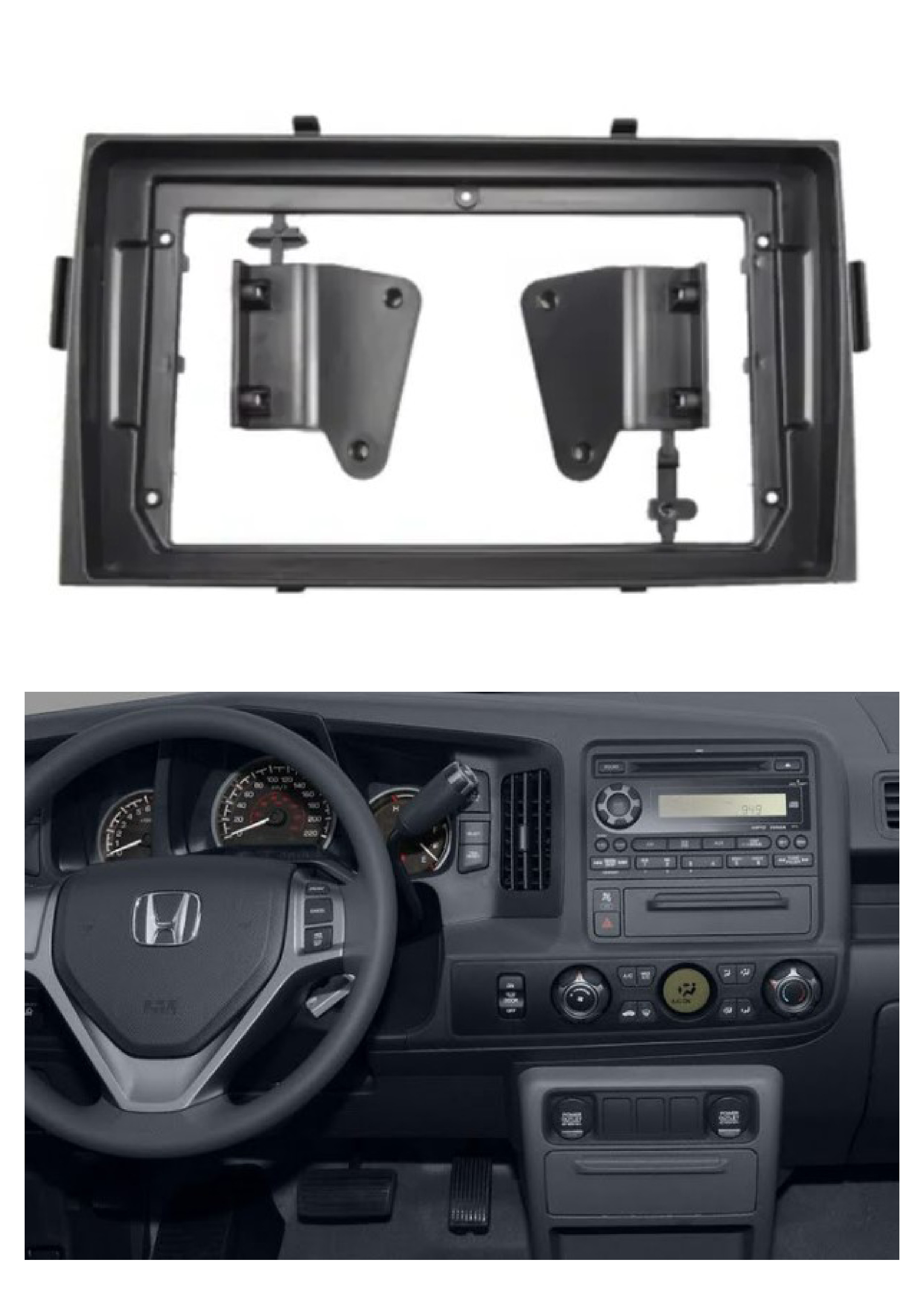 Bisel Adaptador Radio 9 Pulgadas Honda Ridgeline 1