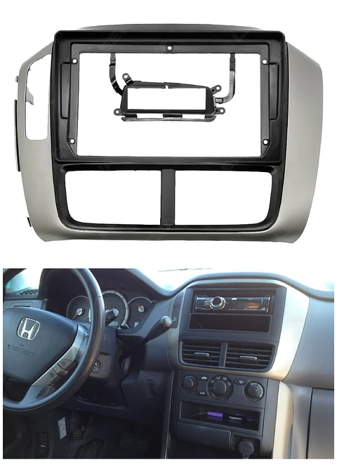 Bisel Adaptador Radio 9 Pulgadas Honda Pilot