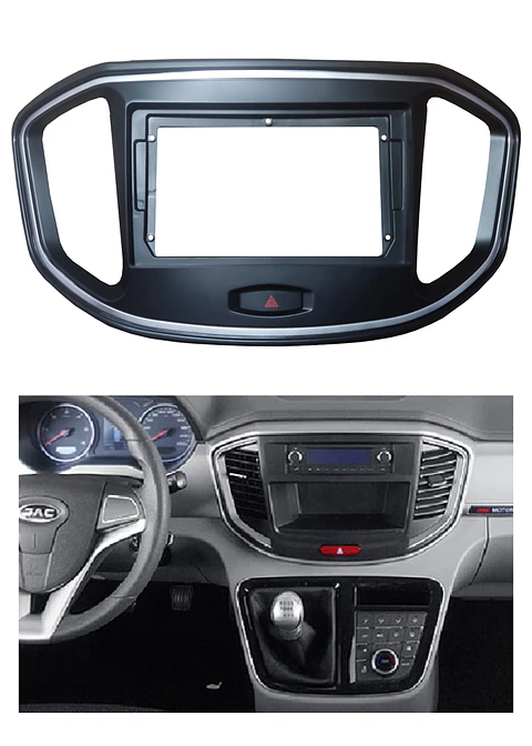 Bisel Adaptador Radio 9 Pulgadas Jac Refine M4