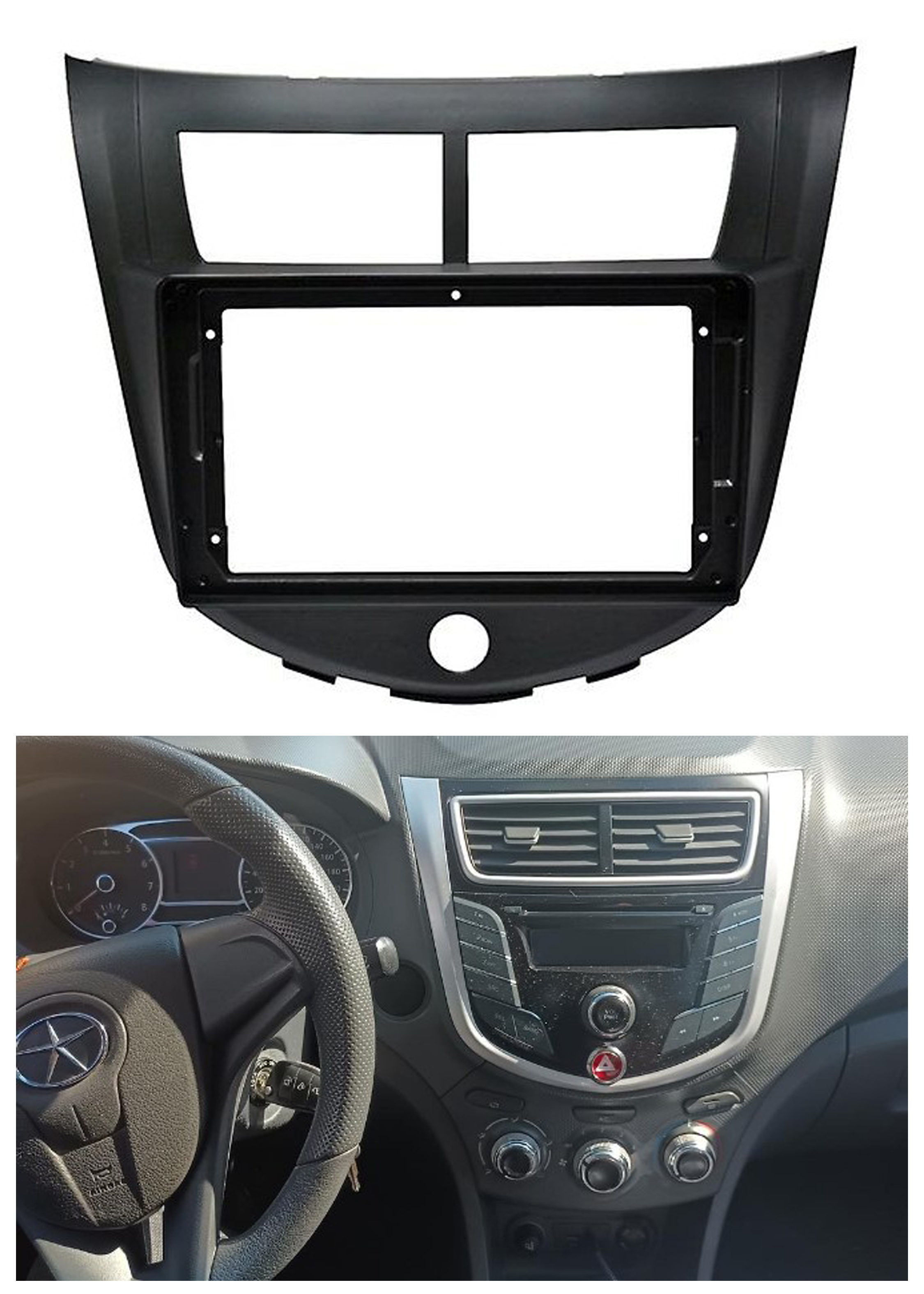 Bisel Adaptador Radio 9 Pulgadas Jac J4 1