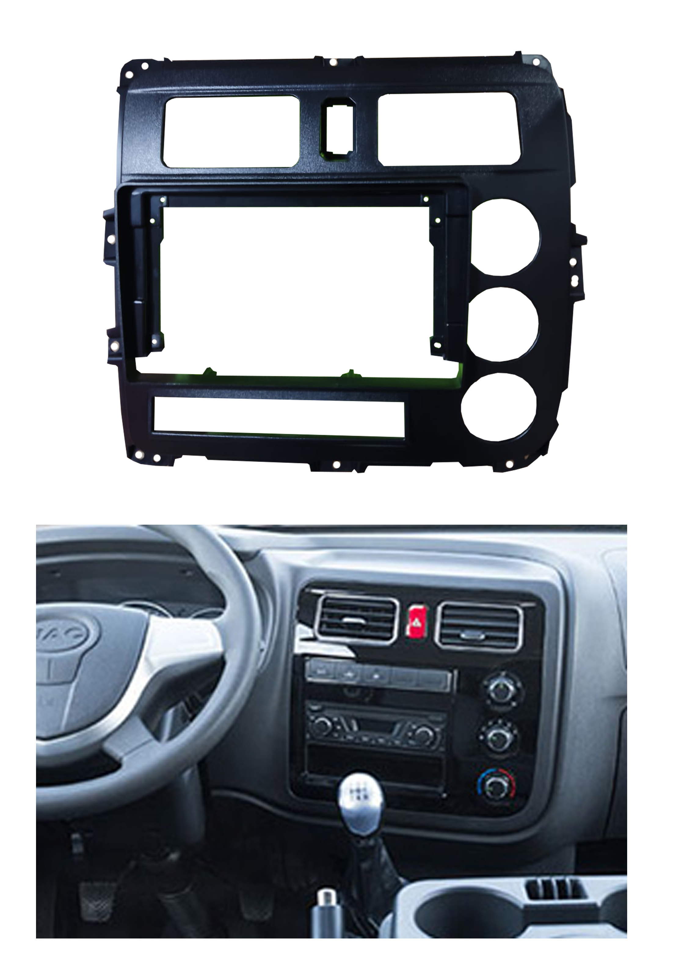 Bisel Adaptador Radio 9 Pulgadas Jac X200 1